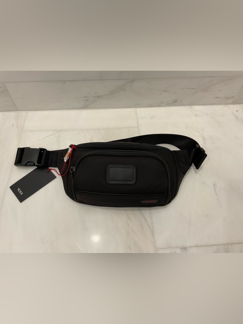 NEW Tumi GEN 4.3 - 12.5” Ballistic Nylon Waist Fanny Pack - SOLID BLACK❗️